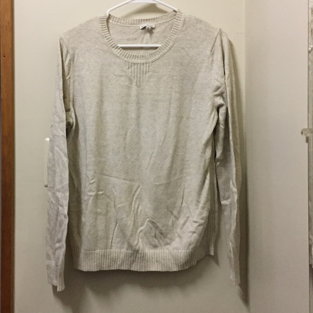 Cream sweater